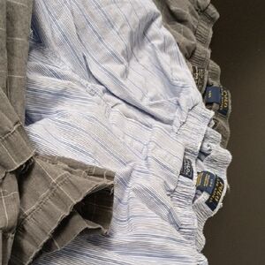 2 Polo Pajama Pants Large Excellent Condition No Visible Flaws